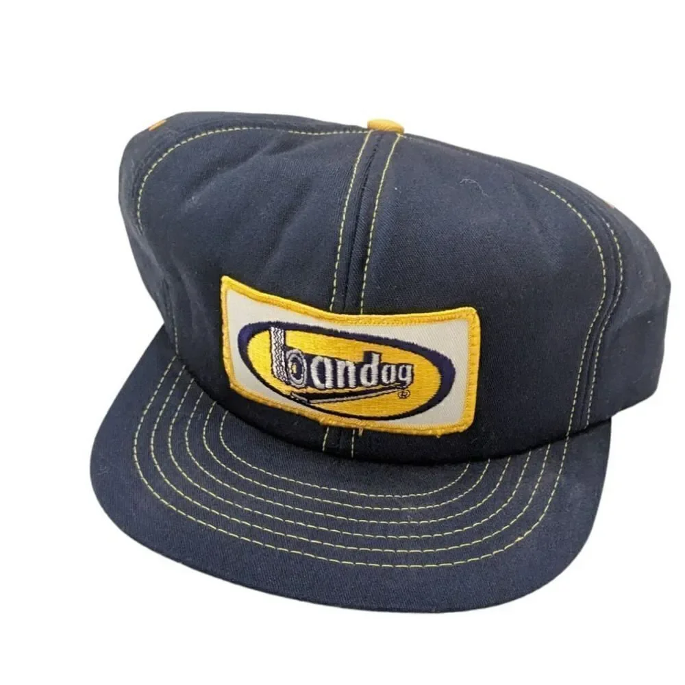 Bandog Adjustable Snapback Trucker Hat Vintage 80s Swingster Made‎ In USA